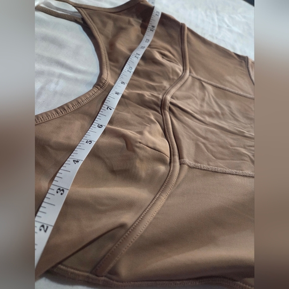 JoyLab Flare Long Bodysuit Slim Fit Light Brown - Picture 7 of 8